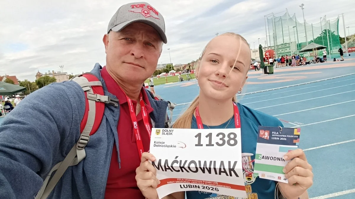 Dominika Maćkowiak na mistrzostwach kraju
