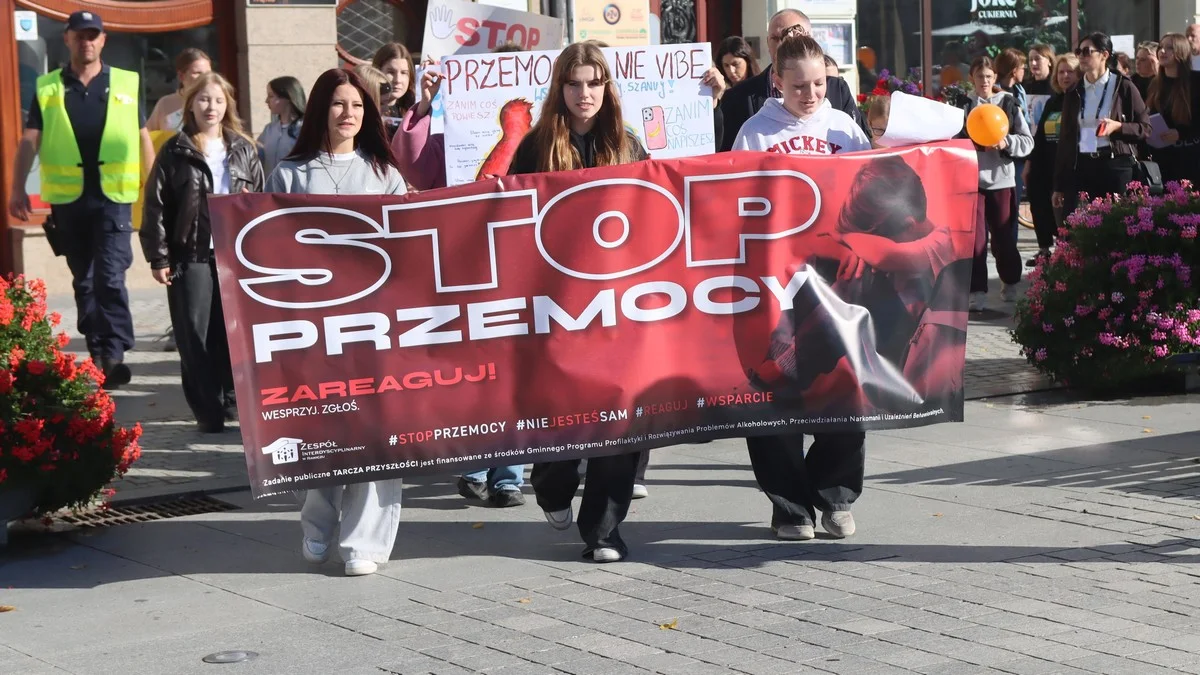 Marsz przeciw przemocy w Rawiczu